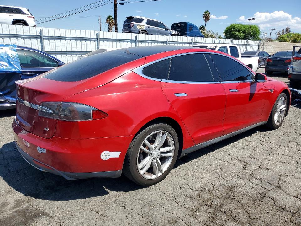 2014 Tesla Model S მანქანა იყიდება აუქციონზე, vin: 5YJSA1S14EFP29449, აუქციონის ნომერი: 66379206