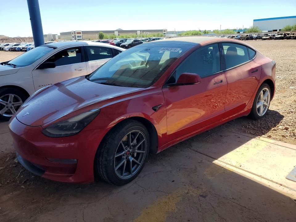 Продаж на аукціоні авто 2022 Tesla Model 3, vin: 5YJ3E1EB5NF158065, номер лоту: 64943916