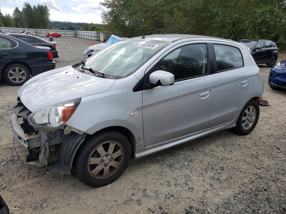 66639936 :رقم المزاد ، ML32A4HJ3EH007241 vin ، 2014 Mitsubishi Mirage مزاد بيع