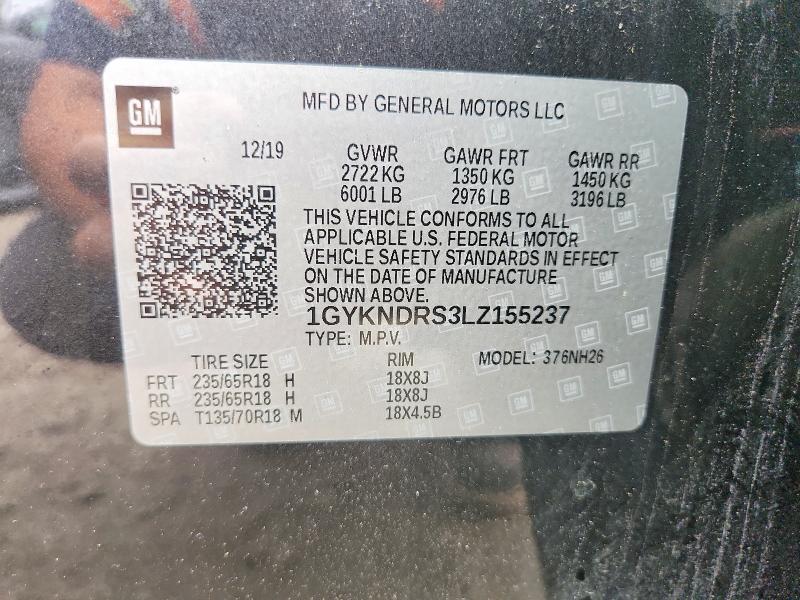 Aukcja sprzedaży 2020 Cadillac Xt5, vin: 1GYKNDRS3LZ155237, numer aukcji: 66233286