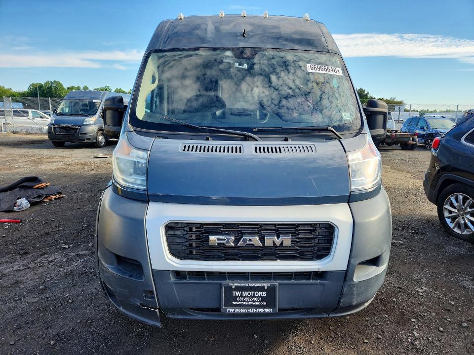 2019 Ram Promaster 3500 მანქანა იყიდება აუქციონზე, vin: 3C6URVJG5KE548612, აუქციონის ნომერი: 66966646