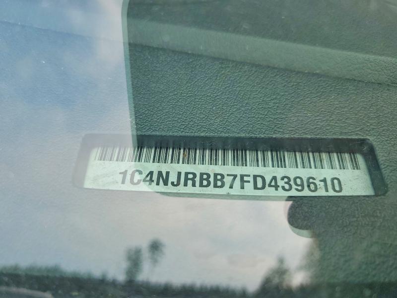 Aukcja sprzedaży 2015 Jeep Patriot, vin: 1C4NJRBB7FD439610, numer aukcji: 66645556