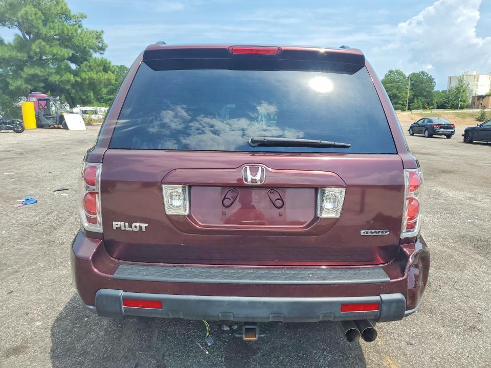 65212856 :رقم المزاد ، 2HKYF186X7H528299 vin ، 2007 Honda Pilot مزاد بيع
