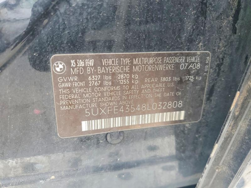 Продаж на аукціоні авто 2008 Bmw X5, vin: 5UXFE43548L032808, номер лоту: 65782166
