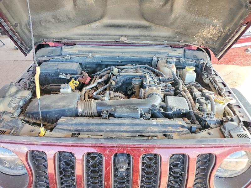 66119256 :رقم المزاد ، 1C6JJTEG6NL127843 vin ، 2022 Jeep Gladiator مزاد بيع