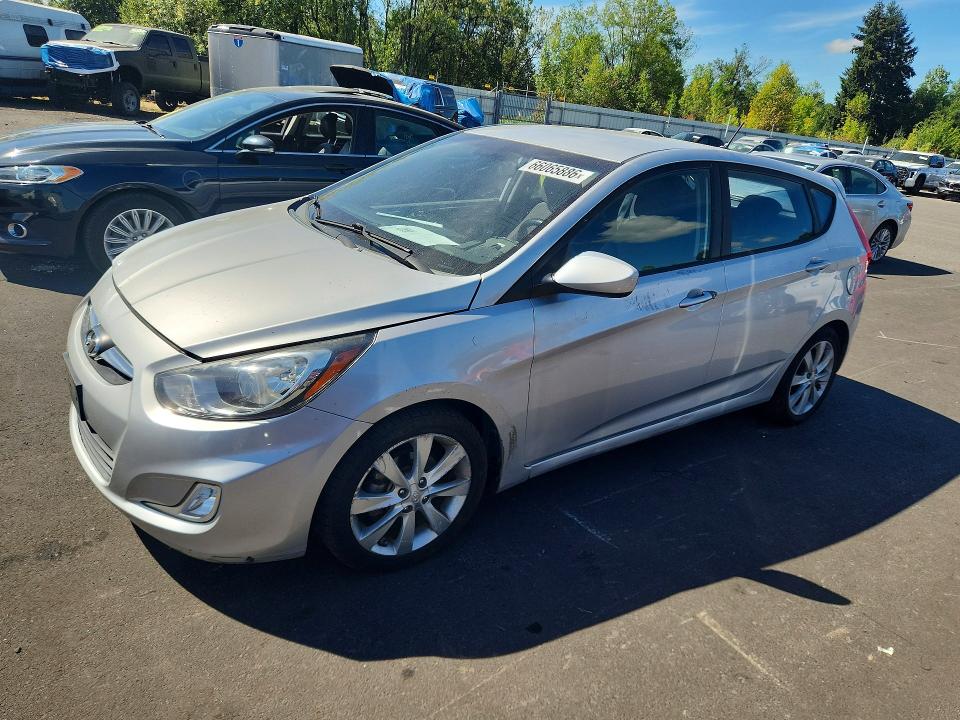 Auction sale of the 2012 Hyundai Accent, vin: KMHCU5AEXCU053659, lot number: 66065886