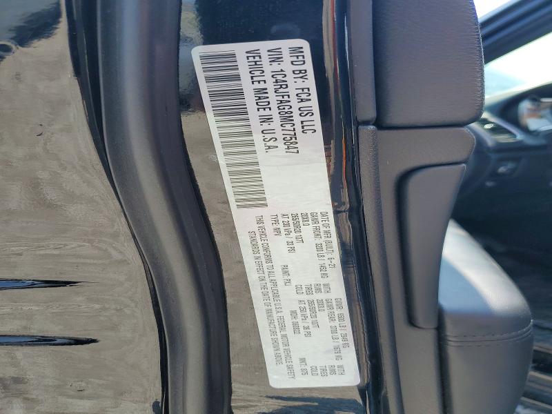 Продажа на аукционе авто 2021 Jeep Grand Cherokee, vin: 1C4RJFAG8MC775847, номер лота: 64228946