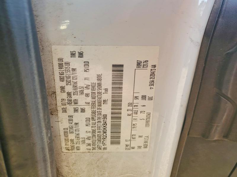 Aukcja sprzedaży 2019 Ford Transit, vin: 1FTYR2CM3KKB41560, numer aukcji: 64084996