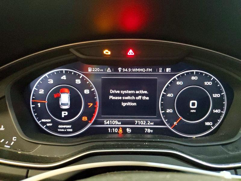 2019 Audi Q5 მანქანა იყიდება აუქციონზე, vin: WA1BNAFY9K2064147, აუქციონის ნომერი: 66547436