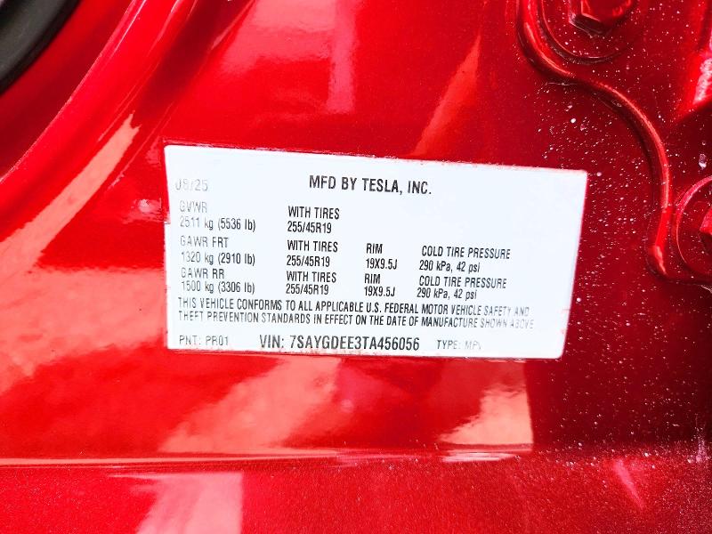 Продаж на аукціоні авто 2026 Tesla Model Y, vin: 7SAYGDEE3TA456056, номер лоту: 64593836