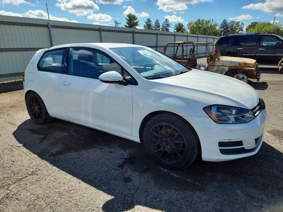 2015 Volkswagen Golf მანქანა იყიდება აუქციონზე, vin: 3VW817AU8FM020381, აუქციონის ნომერი: 66635396