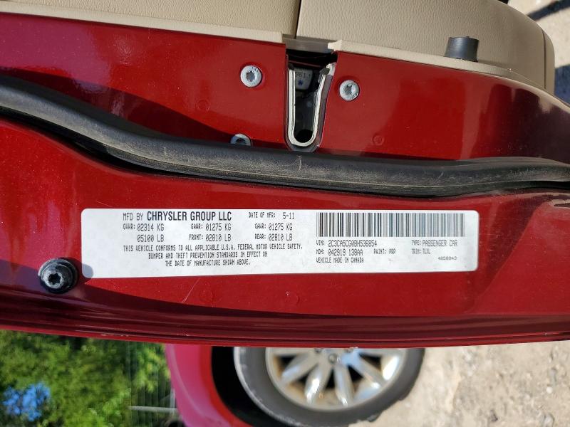 Aukcja sprzedaży 2011 Chrysler 300, vin: 2C3CA5CG0BH536854, numer aukcji: 63862226