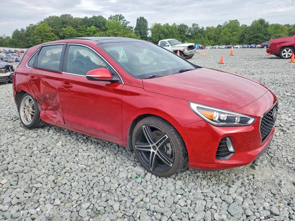 2018 Hyundai Elantra Gt მანქანა იყიდება აუქციონზე, vin: KMHH55LC7JU081768, აუქციონის ნომერი: 64589976