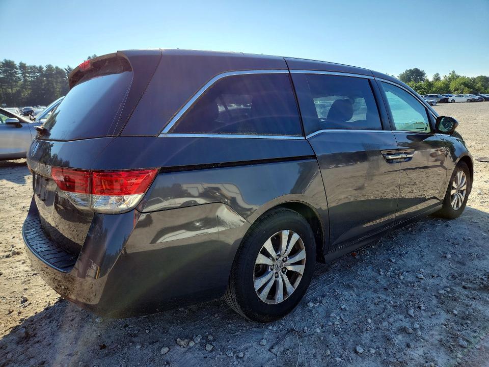 64502966 :رقم المزاد ، 5FNRL5H66FB109657 vin ، 2015 Honda Odyssey مزاد بيع