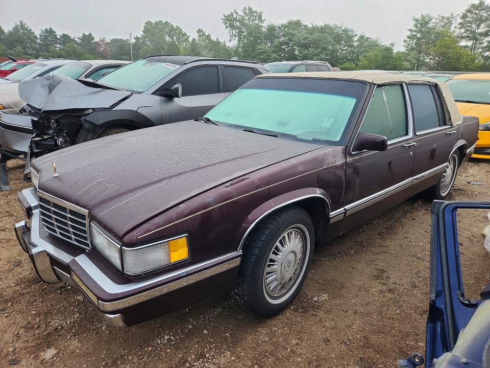 Продажа на аукционе авто 1992 Cadillac Deville, vin: 1G6CD53B7P4272241, номер лота: 64915326