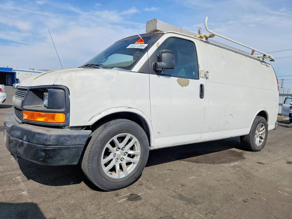 2012 Chevrolet Express G1500 მანქანა იყიდება აუქციონზე, vin: 1GCSGAFXXC1115380, აუქციონის ნომერი: 65321386
