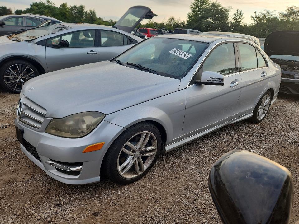 Auction sale of the 2012 Mercedes-benz C, vin: WDDGF8BB1CR240514, lot number: 66285386