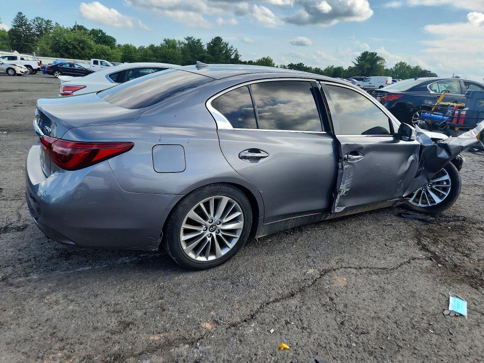 2018 Infiniti Q50 მანქანა იყიდება აუქციონზე, vin: JN1EV7AR9JM444343, აუქციონის ნომერი: 64481416