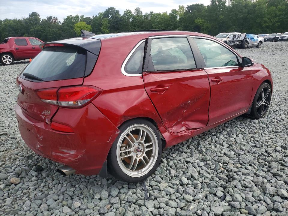 2018 Hyundai Elantra Gt მანქანა იყიდება აუქციონზე, vin: KMHH55LC7JU081768, აუქციონის ნომერი: 64589976