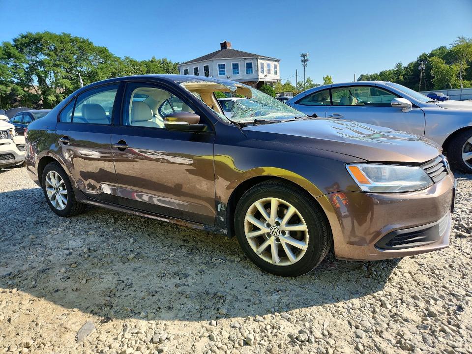 2011 Volkswagen Jetta მანქანა იყიდება აუქციონზე, vin: 3VWDZ7AJ8BM053081, აუქციონის ნომერი: 63176626