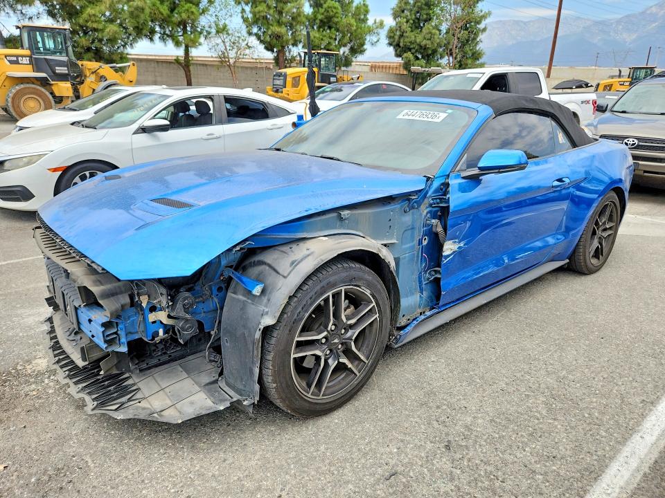 64476936 :رقم المزاد ، 1FATP8UH6L5131843 vin ، 2020 Ford Mustang مزاد بيع