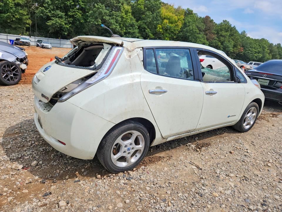 2012 Nissan Leaf მანქანა იყიდება აუქციონზე, vin: JN1AZ0CP3CT016122, აუქციონის ნომერი: 66701236