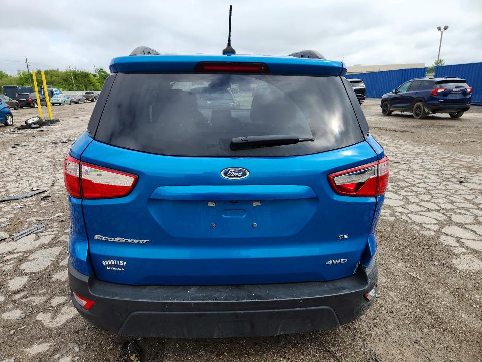 65758246 :رقم المزاد ، MAJ6S3GL5LC313706 vin ، 2020 Ford Ecosport مزاد بيع