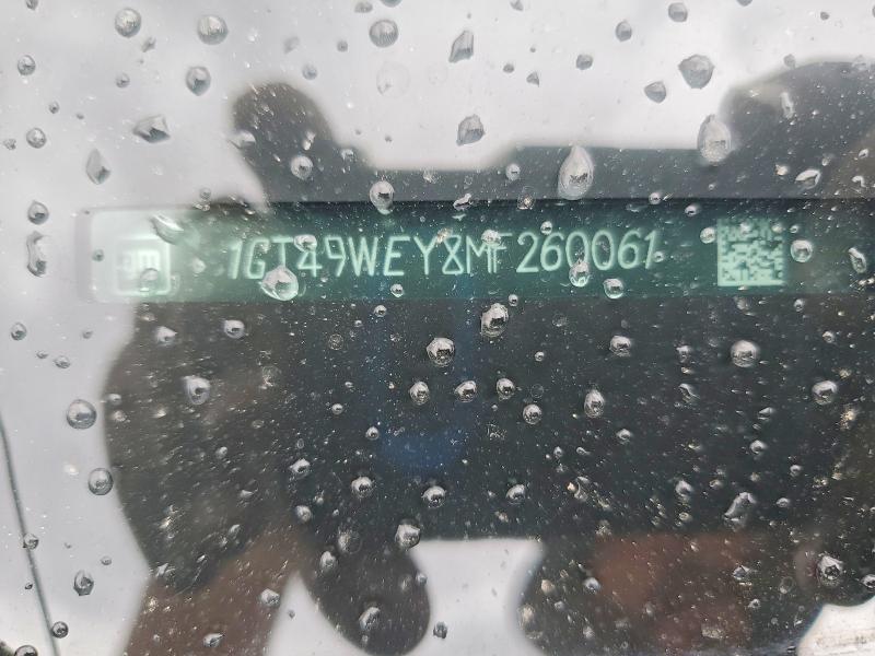 Aukcja sprzedaży 2021 Gmc Sierra, vin: 1GT49WEY8MF260061, numer aukcji: 65081796