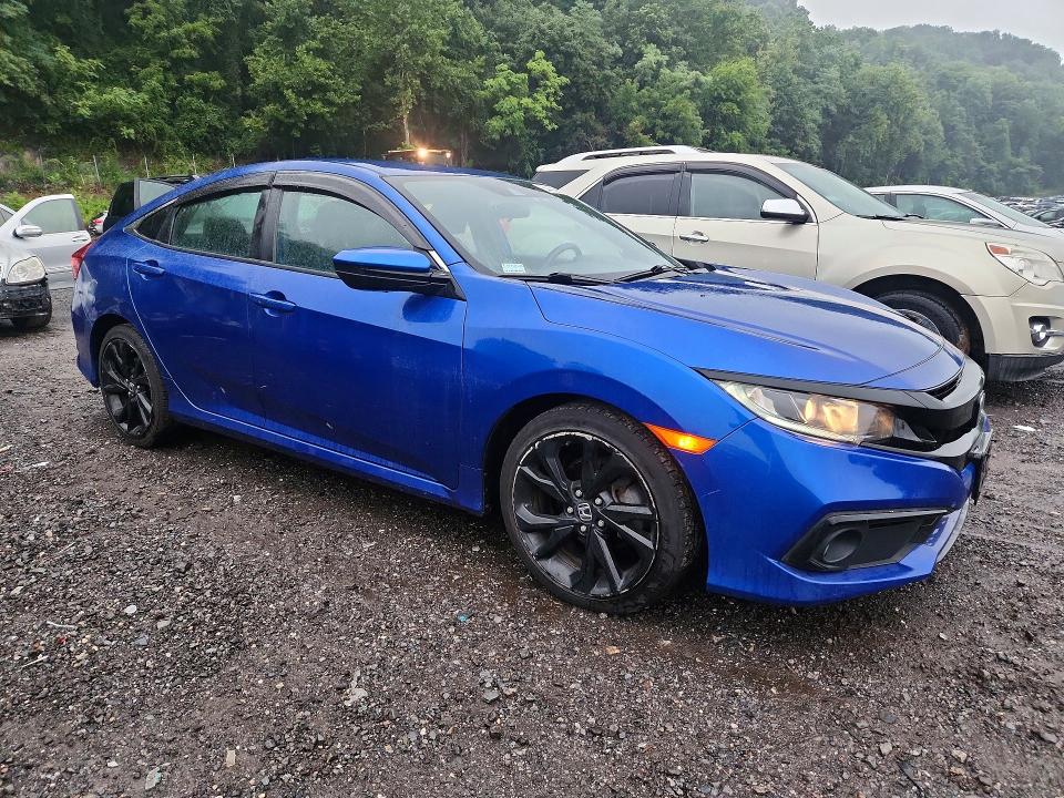 64432986 :رقم المزاد ، 2HGFC2F82MH500707 vin ، 2021 Honda Civic مزاد بيع