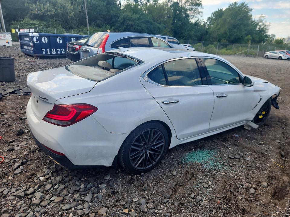 2019 Genesis G70 მანქანა იყიდება აუქციონზე, vin: KMTG44LA2KU031679, აუქციონის ნომერი: 64951046