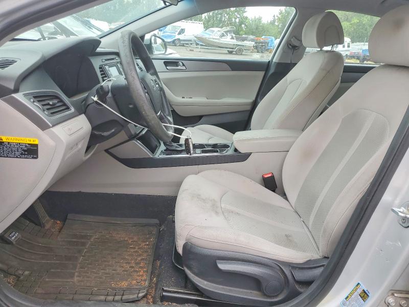 65221396 :رقم المزاد ، 5NPE24AF2HH441511 vin ، 2017 Hyundai Sonata مزاد بيع