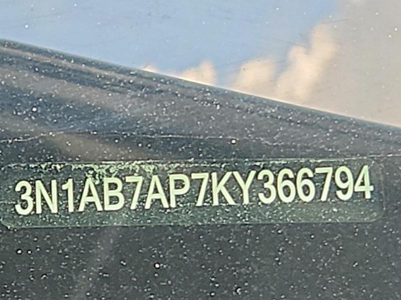 Продажа на аукционе авто 2019 Nissan Sentra, vin: 3N1AB7AP7KY366794, номер лота: 65369476