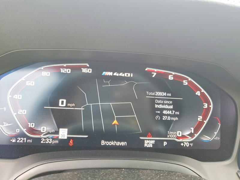 Aukcja sprzedaży 2021 Bmw M440xi, vin: WBA13AR03MCF57719, numer aukcji: 65730466