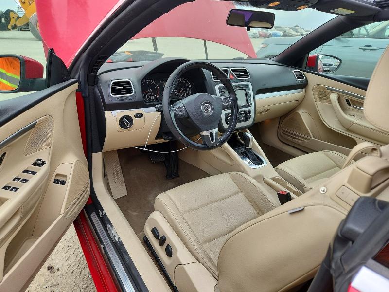 2012 Volkswagen Eos მანქანა იყიდება აუქციონზე, vin: WVWBW7AH0CV016470, აუქციონის ნომერი: 67038846