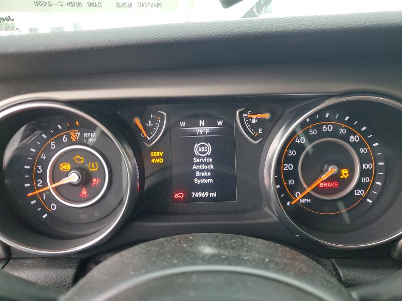 63211656 :رقم المزاد ، 1C4HJXDGXLW201910 vin ، 2020 Jeep Wrangler Unlimited مزاد بيع