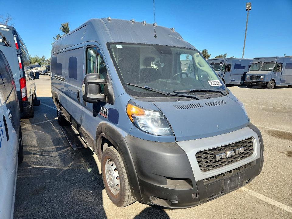 2021 Ram Promaster 3500 მანქანა იყიდება აუქციონზე, vin: 3C6MRVJG8ME536327, აუქციონის ნომერი: 65391876