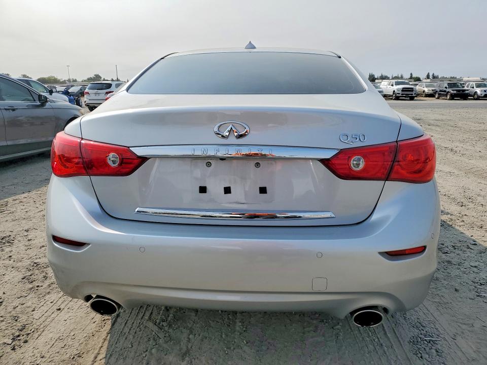 2014 Infiniti Q50 მანქანა იყიდება აუქციონზე, vin: JN1BV7AP6EM690970, აუქციონის ნომერი: 67146466