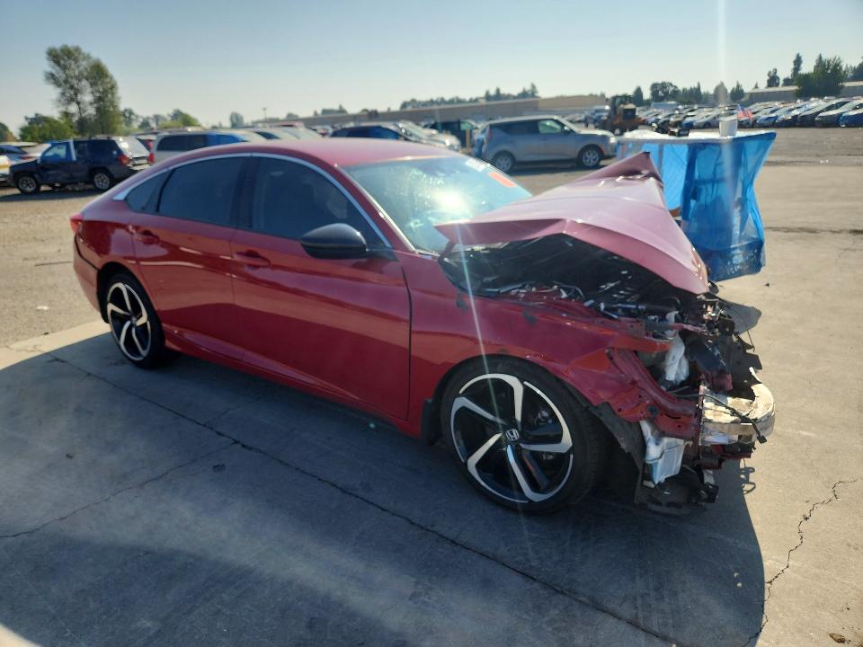 Aukcja sprzedaży 2021 Honda Accord, vin: 1HGCV1F48MA119141, numer aukcji: 65235656