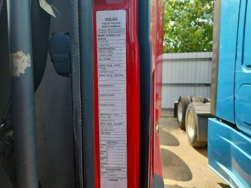 Aukcja sprzedaży 2000 Volvo Vnl, vin: 4V4ND1JH9YN249016, numer aukcji: 66760766