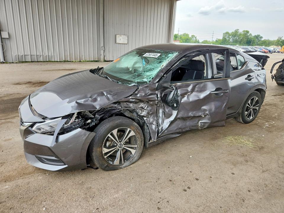63587446 :رقم المزاد ، 3N1AB8CV2PY261038 vin ، 2023 Nissan Sentra مزاد بيع