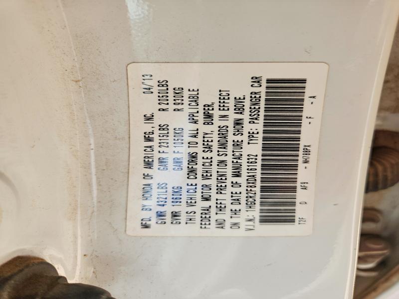 Продаж на аукціоні авто 2013 Honda Accord, vin: 1HGCR2F8XDA161632, номер лоту: 65955196