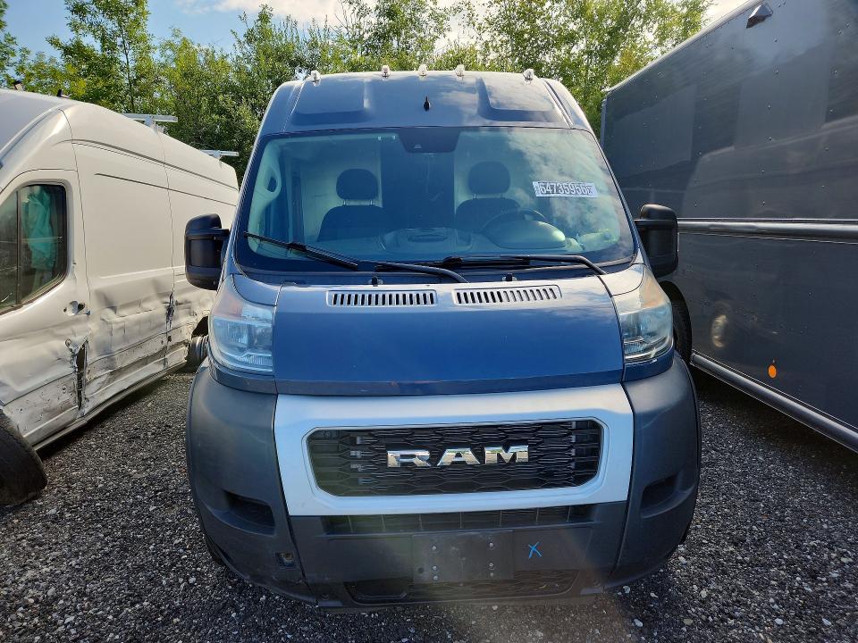 Продажа на аукционе авто 2021 Ram Promaster 3500, vin: 3C6MRVJG6ME536584, номер лота: 64735956