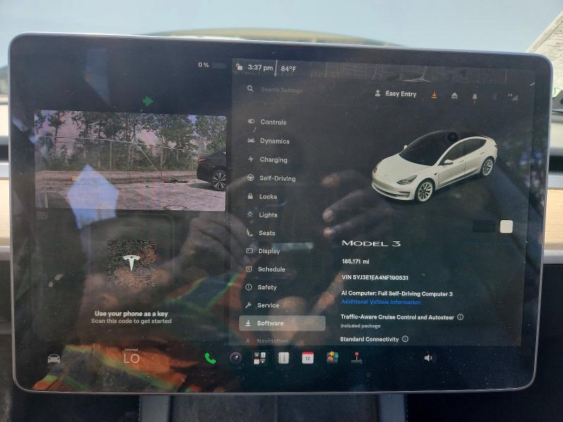 Aukcja sprzedaży 2022 Tesla Model 3, vin: 5YJ3E1EA4NF190531, numer aukcji: 64608296