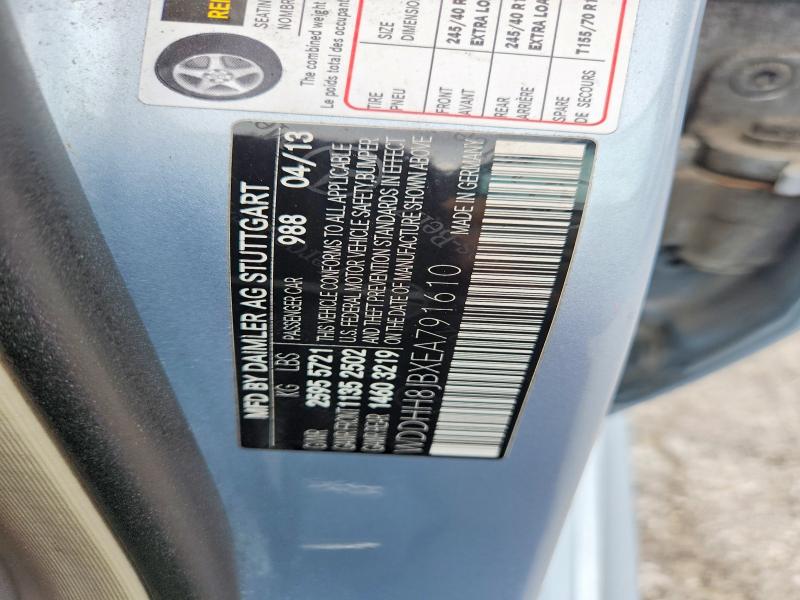 2014 Mercedes-benz E მანქანა იყიდება აუქციონზე, vin: WDDHH8JBXEA791610, აუქციონის ნომერი: 65910936