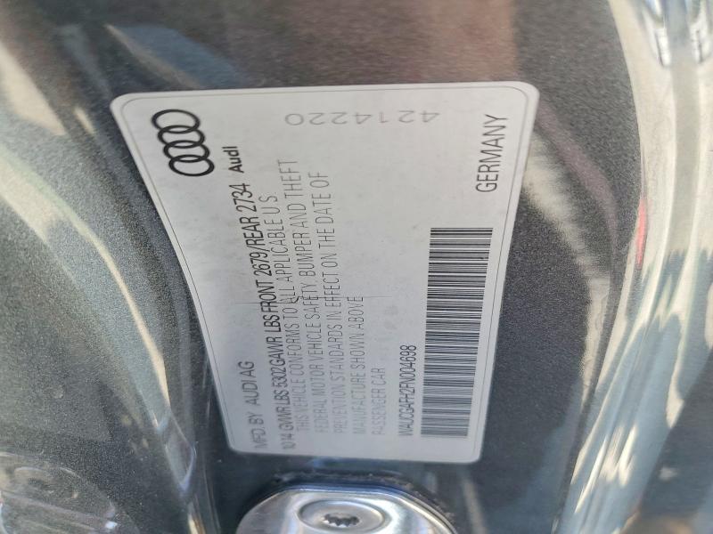 Продаж на аукціоні авто 2015 Audi S5, vin: WAUCGAFH2FN004698, номер лоту: 67153386