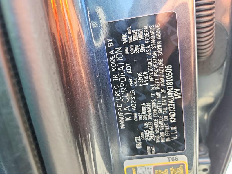 Aukcja sprzedaży 2022 Kia Soul, vin: KNDJ23AU4N7810506, numer aukcji: 64269736