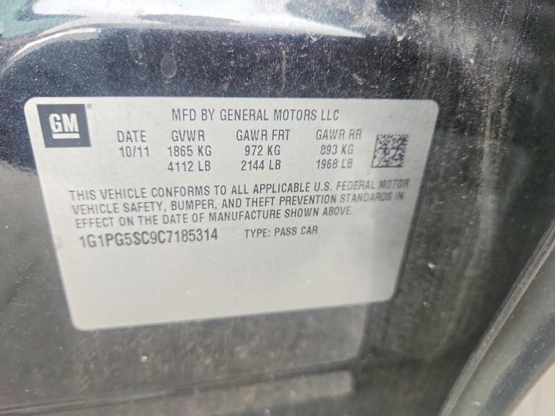 Продаж на аукціоні авто 2012 Chevrolet Cruze, vin: 1G1PG5SC9C7185314, номер лоту: 64140946