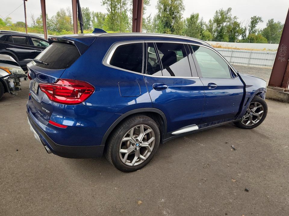 2021 Bmw X3 მანქანა იყიდება აუქციონზე, vin: 5UXTY5C03M9G88643, აუქციონის ნომერი: 65380926