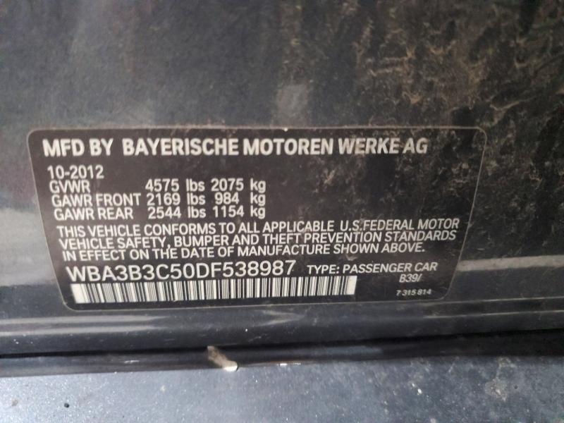 Aukcja sprzedaży 2013 Bmw 328, vin: WBA3B3C50DF538987, numer aukcji: 63403196