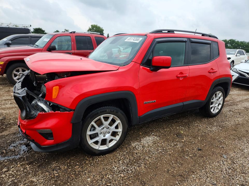 65174366 :رقم المزاد ، ZACNJABB1KPK20524 vin ، 2019 Jeep Renegade مزاد بيع